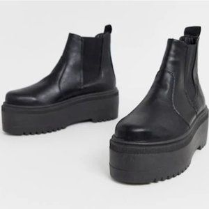 Black Platform Boots